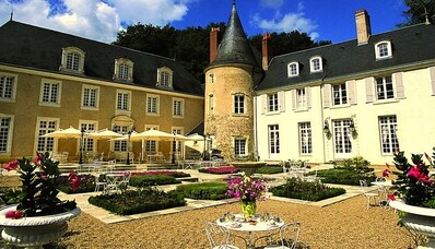 Helikoptera noma Le Domaine de Beauvois Luāras ielejā
