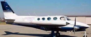 CESSNA 340 privātā reaktīvā lidmašīna noma