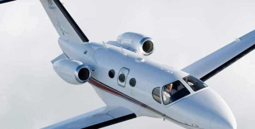 Location de jet privé : Citation Mustang au-dessus des nuages