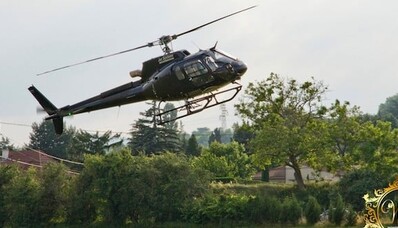 Le Puy du Fou ar helikopteru