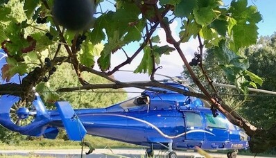 Gastronomiskas eskapādes ar helikopteru
