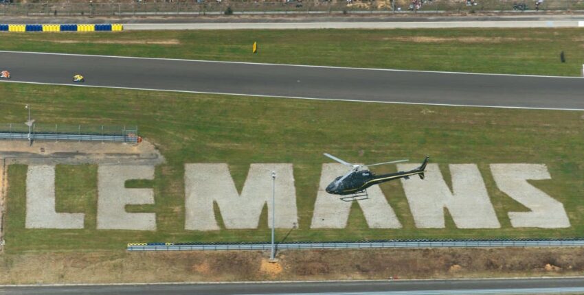 24 stundas Le Mansā: helikoptera pieredze