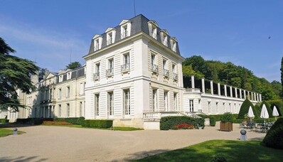 Château de Rochecotte gardēžu ceļojums pie Saumur Luāras ielejā ar AEROAFFAIRES
