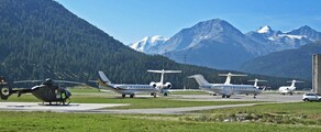 Parīze - Sanktmorica Samedan : privātā reaktīvā lidmašīna noma 