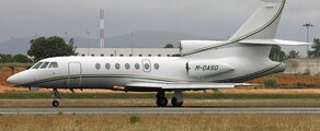 FALCON 50/50EX privātā reaktīvā lidmašīna noma