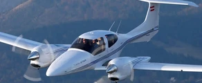 DIAMOND DA 42 TWIN STAR: privātā reaktīvā lidmašīna noma