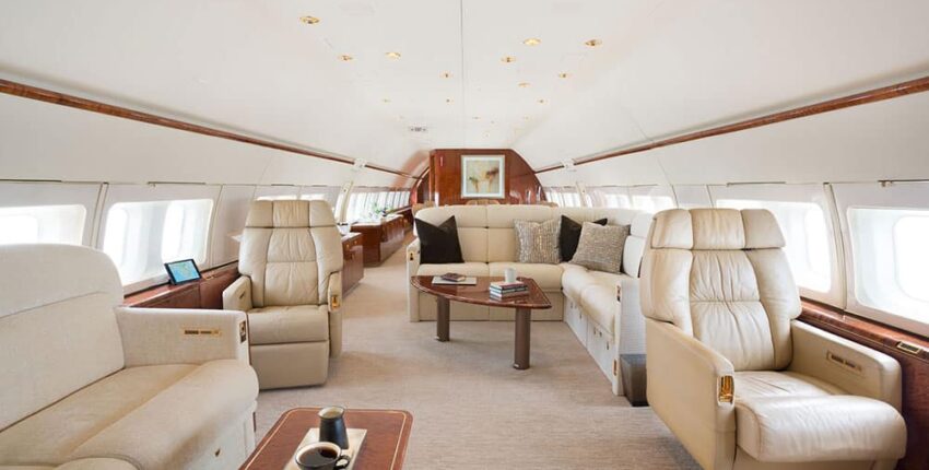 Boeing BBJ intérieur