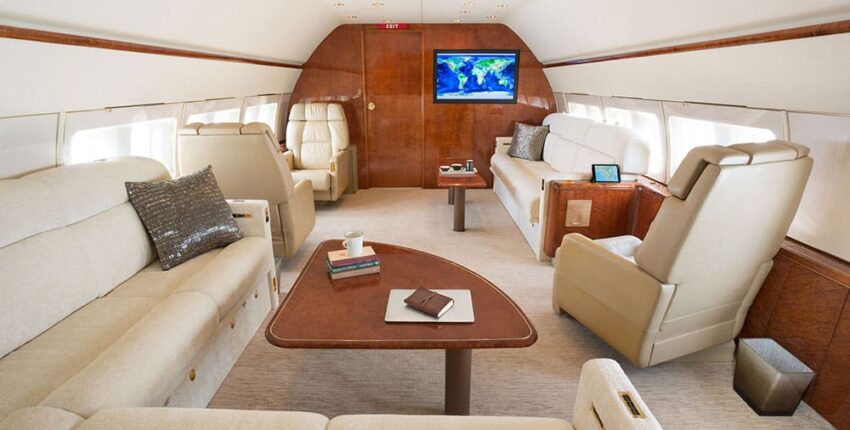 Boeing BBJ intérieur