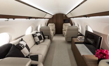 intérieur de luxe Gulfstream G650