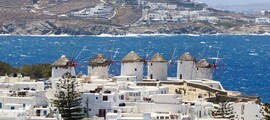 Santorini-Tīra : privātā reaktīvā lidmašīna noma 