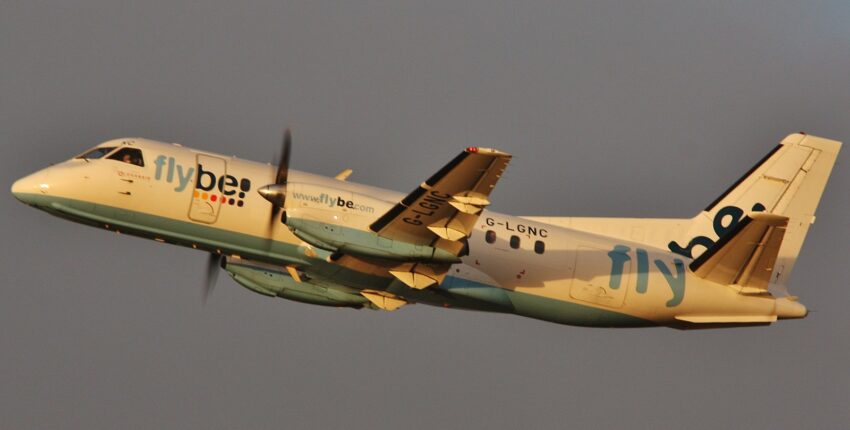 Saab 340 en vol