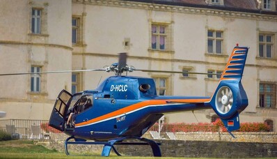 Helikoptera noma semināri ielūgumi klientiem veicināšanas pusdienas