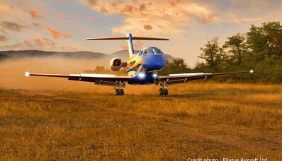 Pilatus ienāk vieglo biznesa reaktīvo lidmašīnu tirgū ar Pilatus PC-24