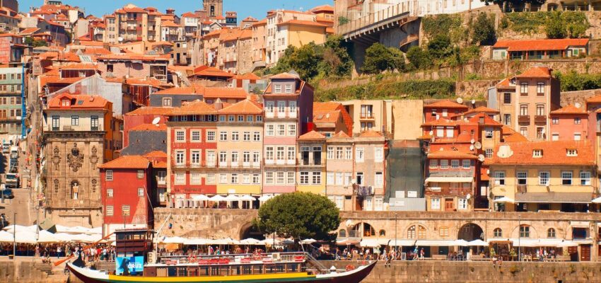 porto maisons colorées
