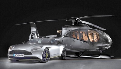 Aston Martin iegūst helikopteru ar Airbus!