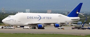 BOEING 747-400 DREAMLIFTER: Kravas lidmašīnu noma 