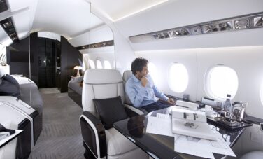 Falcon 6X vue intérieure