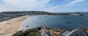 Hugh Town St Marys Scilly : privātā reaktīvā lidojuma vieta 