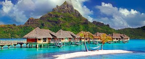 Bora-Bora : privātā reaktīvā lidmašīna noma 