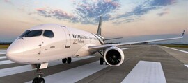 intérieur luxueux beige airbus A319-C