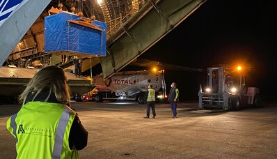 Iznīcināta pasaulē lielākā kravas lidmašīnaAntonov 225
