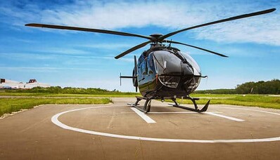 Kāzas: helikoptera vai privātas lidmašīnas noma