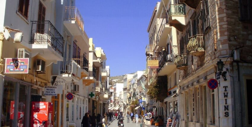 Iznomāt privātu reaktīvo lidmašīnu no Syros lidosta