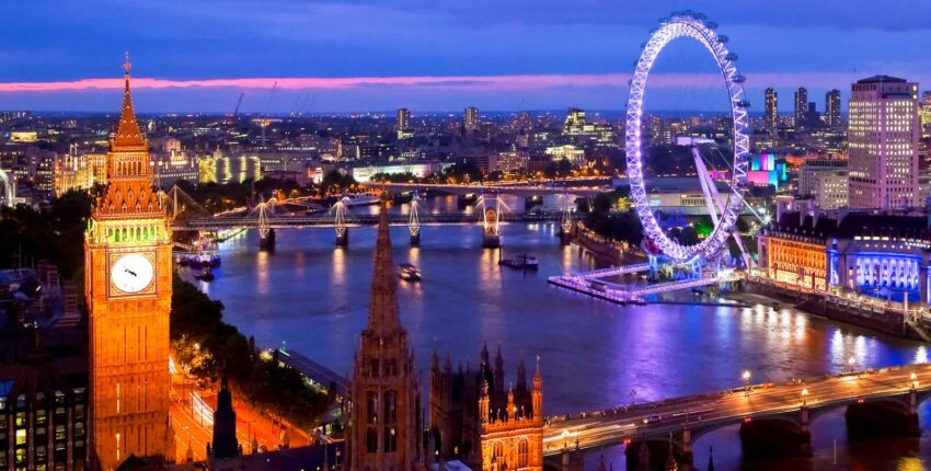 Luksemburga - Londona: privātā reaktīvā lidmašīna noma 