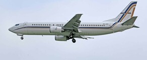 Boeing B737-400 privātā reaktīvā lidmašīna noma