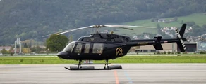 Bell 407 privāta helikoptera noma