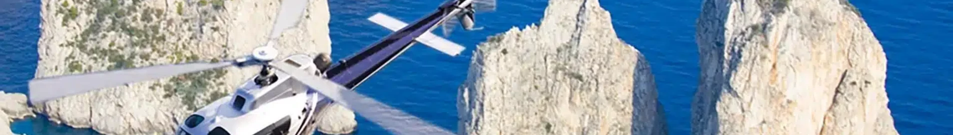 Neapole - Kapri: transfērs ar helikopteru