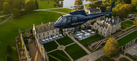 Domaine de Primard: helikoptera pieredze