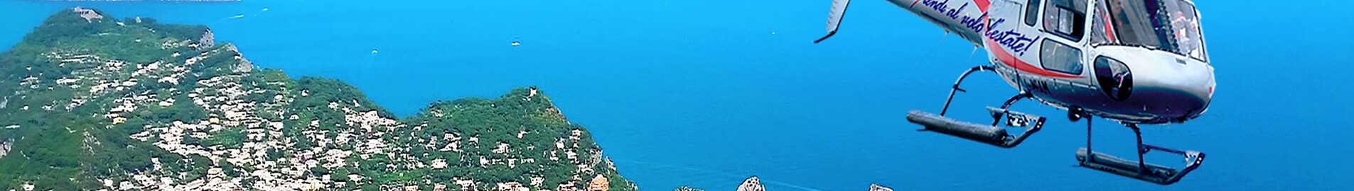 Salerno - Kapri: transfērs ar helikopteru
