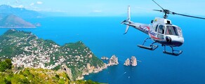 Salerno - Kapri: transfērs ar helikopteru