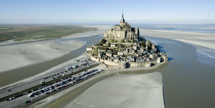 Mont-Saint-Michel: helikoptera pieredze no Parīzes
