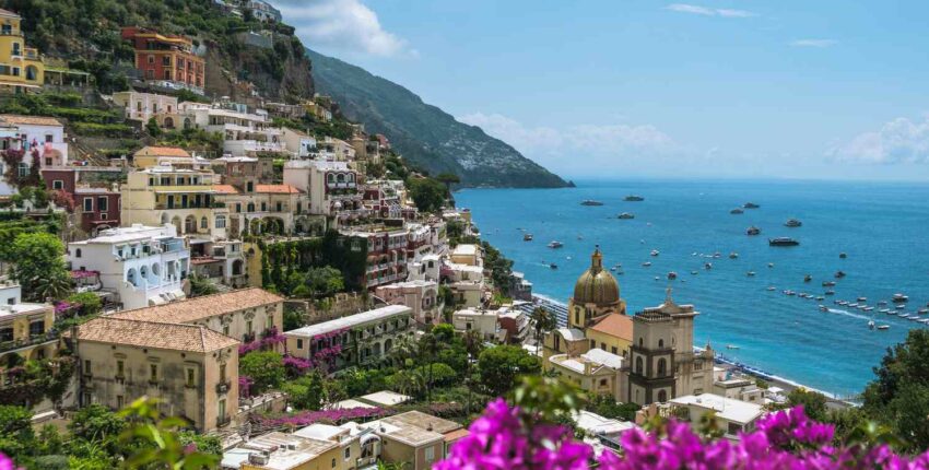 Salerno - Kapri: transfērs ar helikopteru