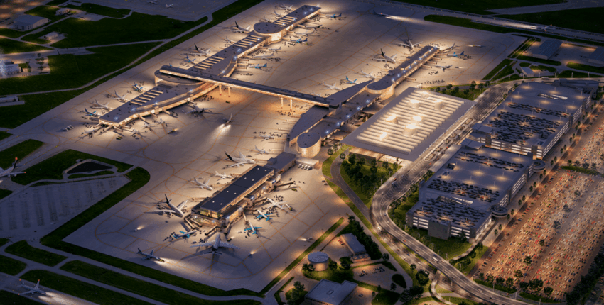 Austin-Bergstrom International : privāto reaktīvo noma