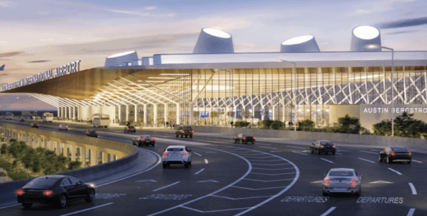 Austin-Bergstrom International : privāto reaktīvo noma