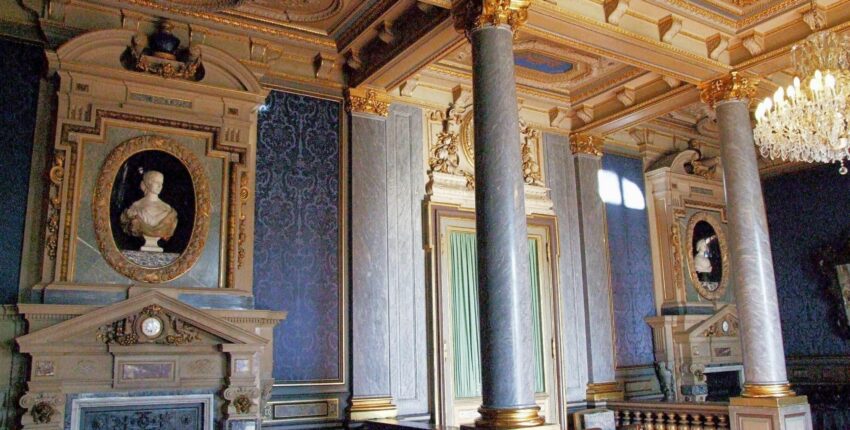 Château de Ferrières: helikoptera pieredze