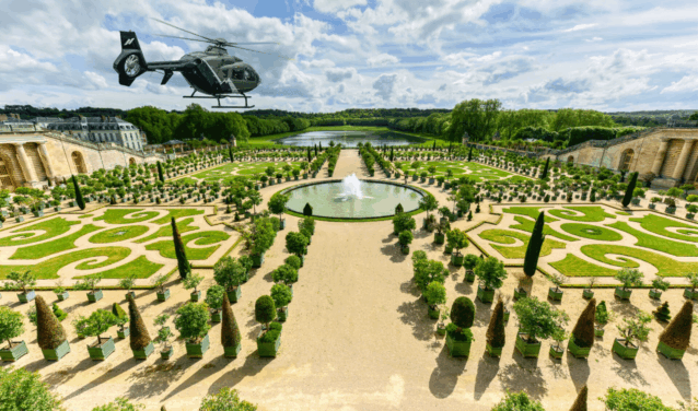 Versailles tour hélicoptère