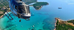 Korsika: transfērs ar helikopteru