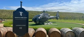 Château de Ferrières: helikoptera pieredze