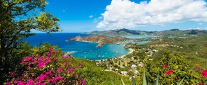 Antigva - Barbuda: transfērs ar helikopteru