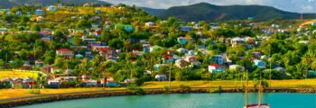 Antigva - Barbuda: transfērs ar helikopteru