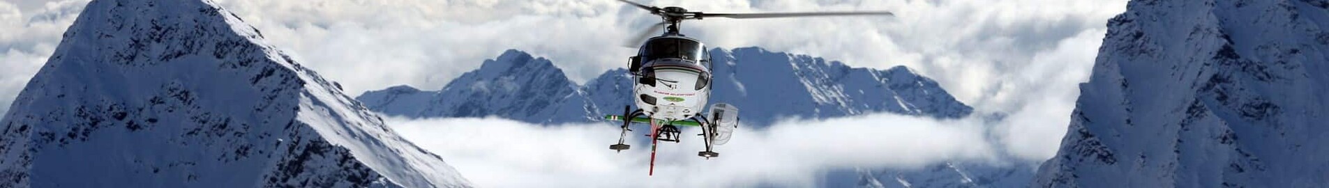 Milāna - Kurmaijēra: transfērs ar helikopteru