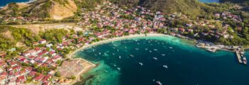 Antigva - Barbuda: transfērs ar helikopteru