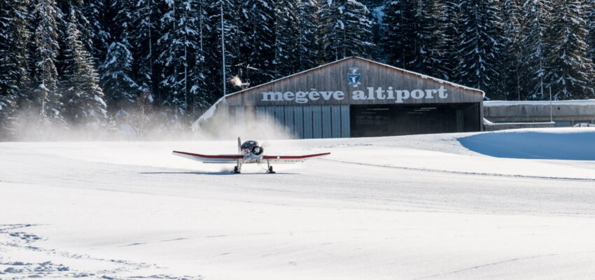Ženēva - Megēva: transfērs ar helikopteru